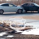 В Абакане перекресток Северный - Дружбы Народов стал местом ДТП