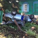 В Хакасии "две пьяные колбасы" перевернулись на авто