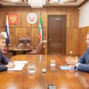 Глава Хакасии и председатель Избиркома поговорили о выборах